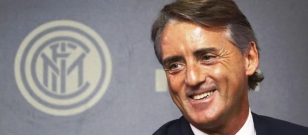 Roberto Mancini, allenatore dell'Inter. Roberto Mancini, allenatore dell'Inter.