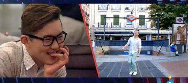 Aritz aparece en el vídeo de Han Aritz aparece en el vídeo de Han