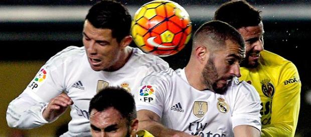 CR7 y Benzema, en el choque contra el Villarreal CR7 y Benzema, en el choque contra el Villarreal