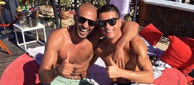 Cristiano Ronaldo und Badr Hari Cristiano Ronaldo und Badr Hari
