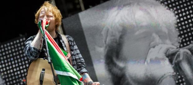 Ed Sheeran no Rock In Rio Lisboa em 2014 Ed Sheeran no Rock In Rio Lisboa em 2014