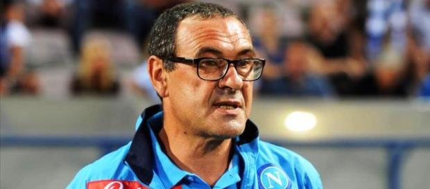 Maurizio Sarri allenatore del Napoli Maurizio Sarri allenatore del Napoli