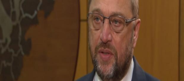 Przewodniczący PE, Martin Schulz (YT screen) Przewodniczący PE, Martin Schulz (YT screen)