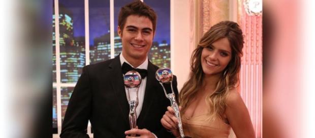 Rafael Vitti e Isabella Santoni se encontram na TV Rafael Vitti e Isabella Santoni se encontram na TV