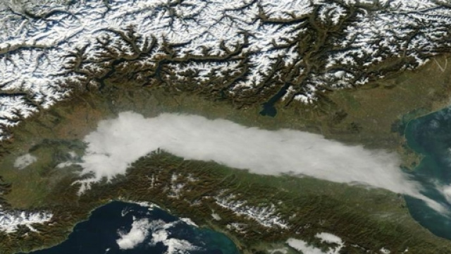 Le polveri sottili assediano la Pianura Padana