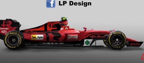 Alfa Romeo Formula Uno: il render by LP Design