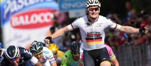 Andrè Greipel al Giro d'Italia - Ansa/Dal Zennaro