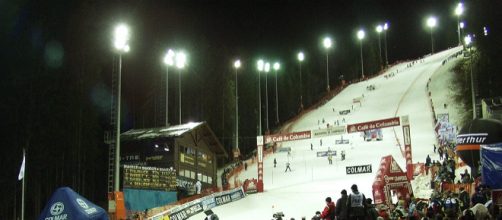 La pista Canalone Miramonti, Madonna di Campiglio