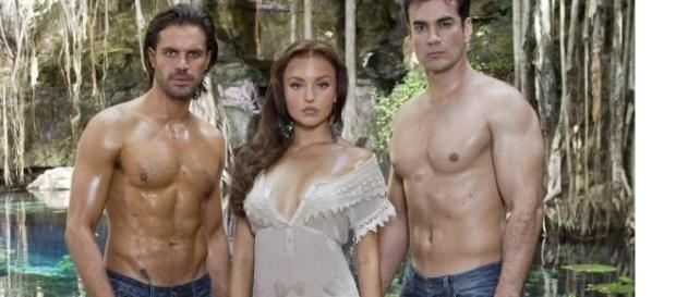 'Abismo de Pasión', Angelique Boyer e David Zepeda 'Abismo de Pasión', Angelique Boyer e David Zepeda