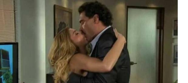 Cena da novela mexicana 'Amores con trampas' Cena da novela mexicana 'Amores con trampas'