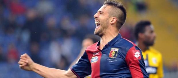 Leonardo Pavoletti, attaccante del Genoa Leonardo Pavoletti, attaccante del Genoa