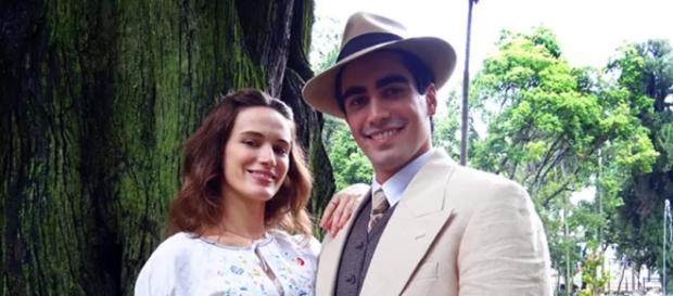 Pedro Brandão é Leandro em 'Êta Mundo Bom' Pedro Brandão é Leandro em 'Êta Mundo Bom'