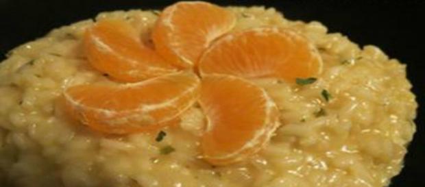 Risotto al mandarino e Grand Marnier Risotto al mandarino e Grand Marnier