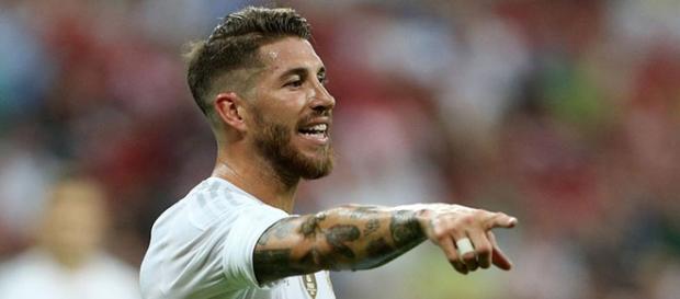 Sergio Ramos, en un partido con el Real Madrid Sergio Ramos, en un partido con el Real Madrid