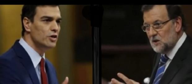 Un debate callejero entre Sanchez y Rajoy Un debate callejero entre Sanchez y Rajoy