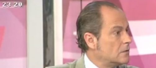 García Serrano interviniendo en TV.