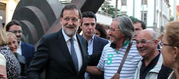 Paseo de Rajoy por Las Palmas. Foto: GARDEU Paseo de Rajoy por Las Palmas. Foto: GARDEU