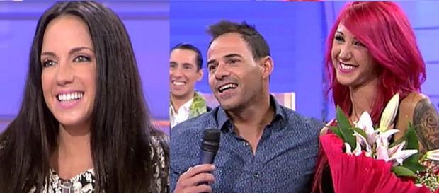 Samira, Luismi y Laura, felices con sus novedades Samira, Luismi y Laura, felices con sus novedades