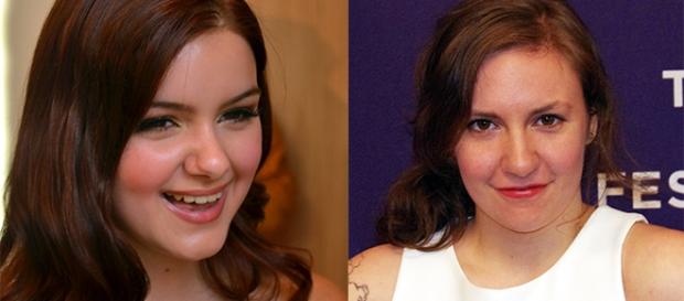 Las actrices Ariel Winter y Lena Dunham Las actrices Ariel Winter y Lena Dunham