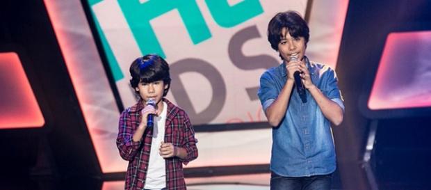A duplar Enzo e Eder no The Voice Brasil Kids A duplar Enzo e Eder no The Voice Brasil Kids