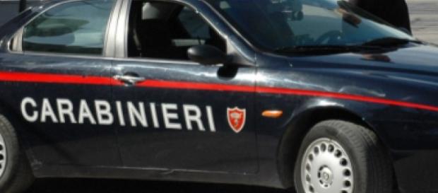 Carabinieri impegnati in un servizio di controllo Carabinieri impegnati in un servizio di controllo