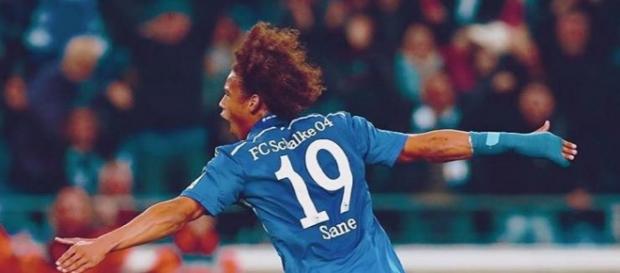 Leroy Sane bei Schalke 04 vor dem Abflug Leroy Sane bei Schalke 04 vor dem Abflug