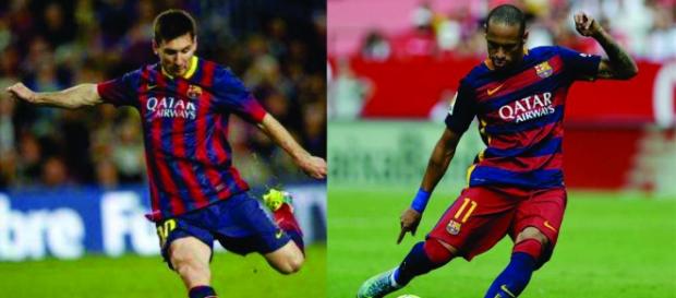 Messi e Neymar correm para chegar a final Messi e Neymar correm para chegar a final