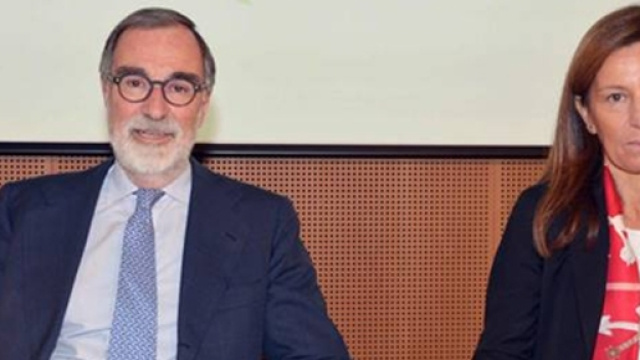 Il presidente Maurizio Costa e l'ad Laura Cioli