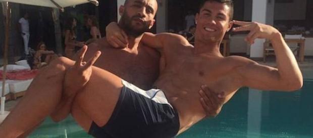 Lutador e Ronaldo são grandes amigos Lutador e Ronaldo são grandes amigos