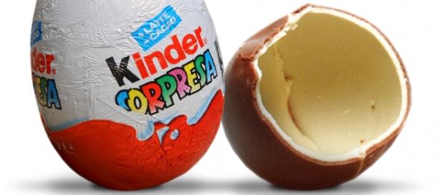Un tipico ovetto della Kinder. Un tipico ovetto della Kinder.