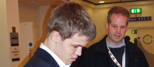 Magnus Carlsen al London Chess Classic