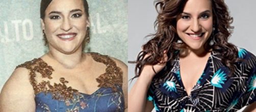 Simone Gutierrez antes e depois de emagrecer