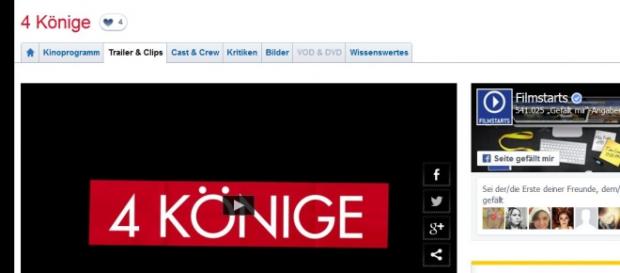 "4 Könige" startet am 3. Dezmeber 2015 im Kino "4 Könige" startet am 3. Dezmeber 2015 im Kino