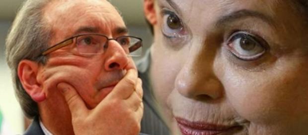 Dilma Rousseff ataca Cunha ao falar de impeachment Dilma Rousseff ataca Cunha ao falar de impeachment