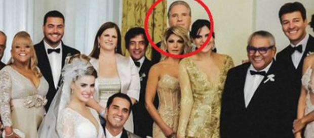 Roberto Justus é padrinho de Rayanne Morais Roberto Justus é padrinho de Rayanne Morais