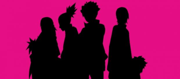 Siluetas del conteo en la página de Shonen Jump Siluetas del conteo en la página de Shonen Jump