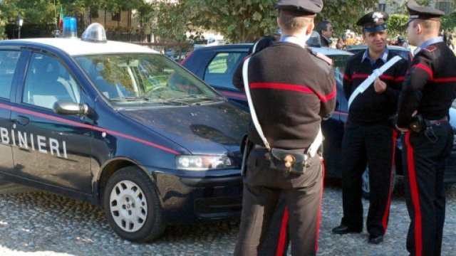 I carabinieri di Caserta in azione