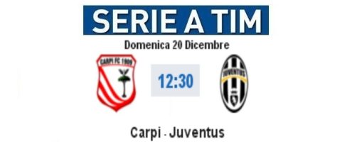Live Carpi - Juventus su BlastingNews