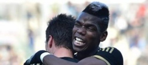 Mandzukic e Pogba esultano insieme