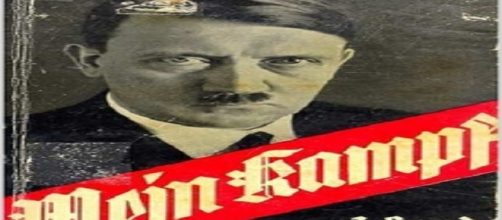 Parte di copertina di una stampa del Mein Kampf