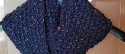 Aprende a tejer a crochet una bufanda infinita