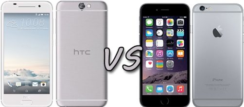 Confronto: HTC One A9 vs Apple iPhone 6