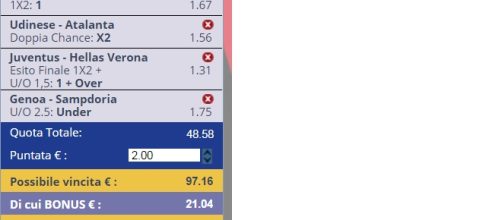 Le partite della 18^esima giornata di Serie A