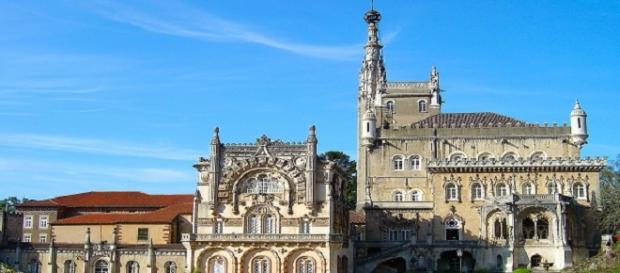 Hotel Palace Bussaco, um dos locais das gravações Hotel Palace Bussaco, um dos locais das gravações