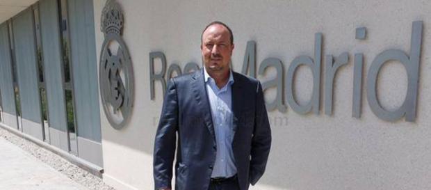Rafa Benítez visitando Valdebebas Rafa Benítez visitando Valdebebas