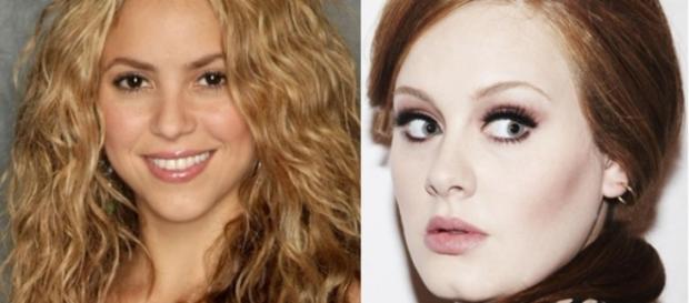 Shakira chama Adele de Plagiadora Shakira chama Adele de Plagiadora
