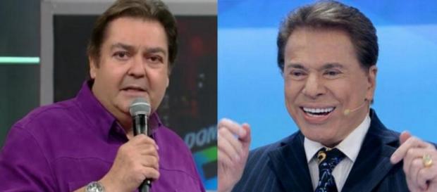 Silvio Santos e Faustão - Foto/Divulgação: Google Silvio Santos e Faustão - Foto/Divulgação: Google