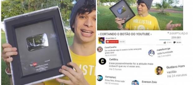 Youtubers reprova ato de Auran Youtubers reprova ato de Auran