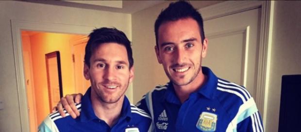 Lionel Messi mit Pep Guardiola nach England? Lionel Messi mit Pep Guardiola nach England?