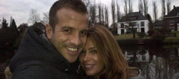 Rafael van der Vaart und Sabia im Jahr 2014 Rafael van der Vaart und Sabia im Jahr 2014